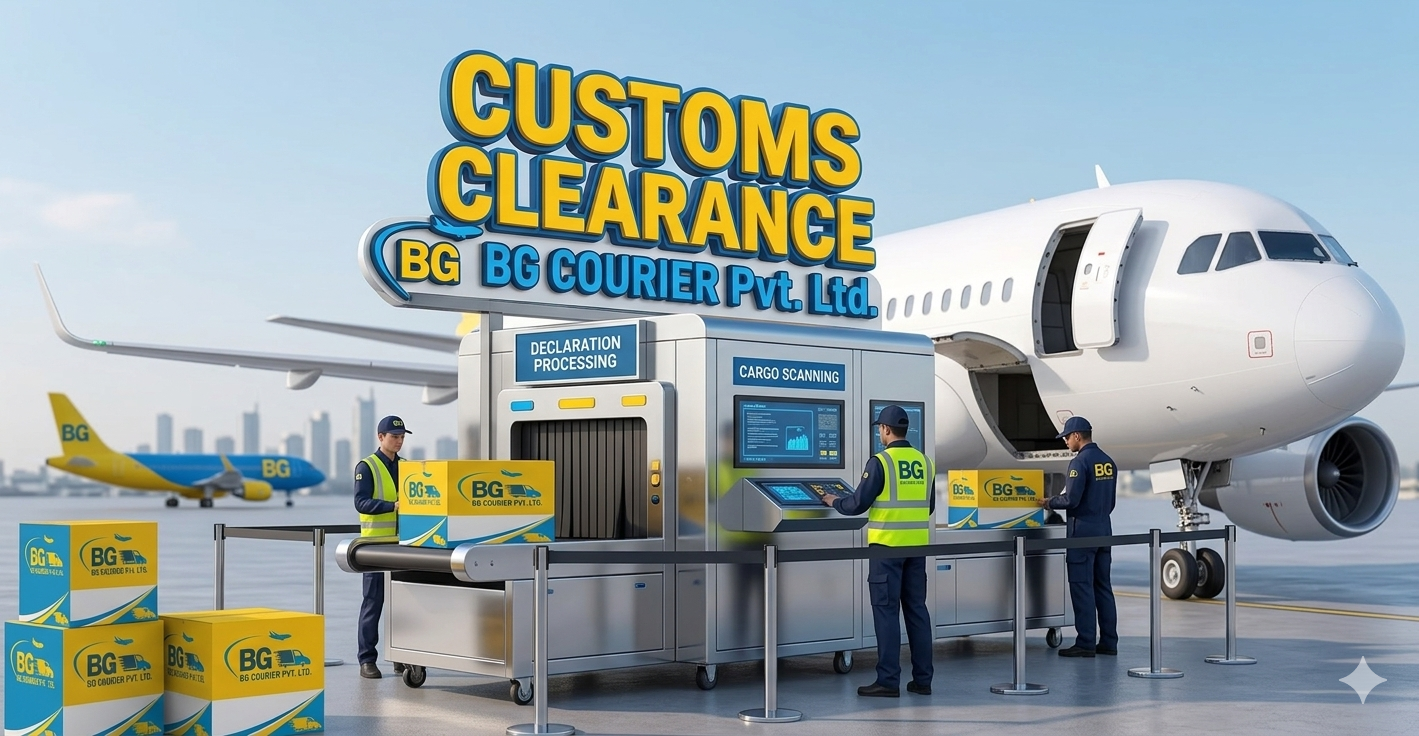 CUSTOMS CLEARANCE — courier service