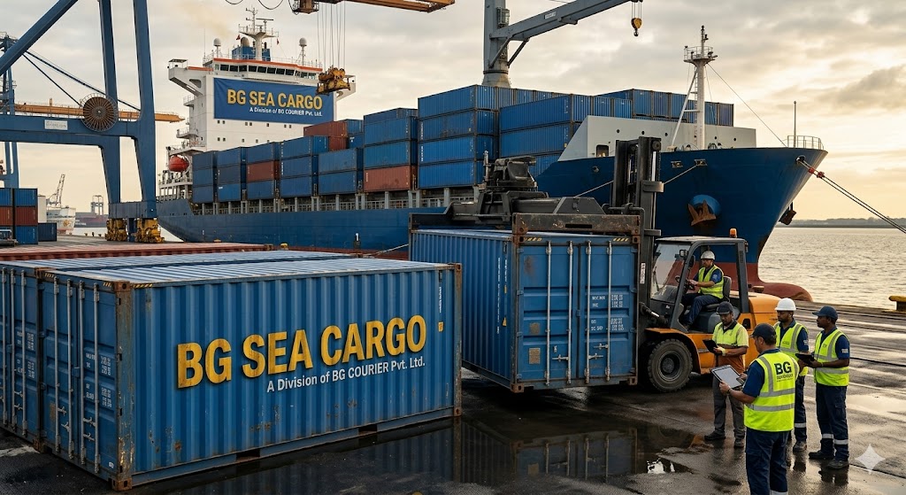 SEA CARGO SERVICES — courier service